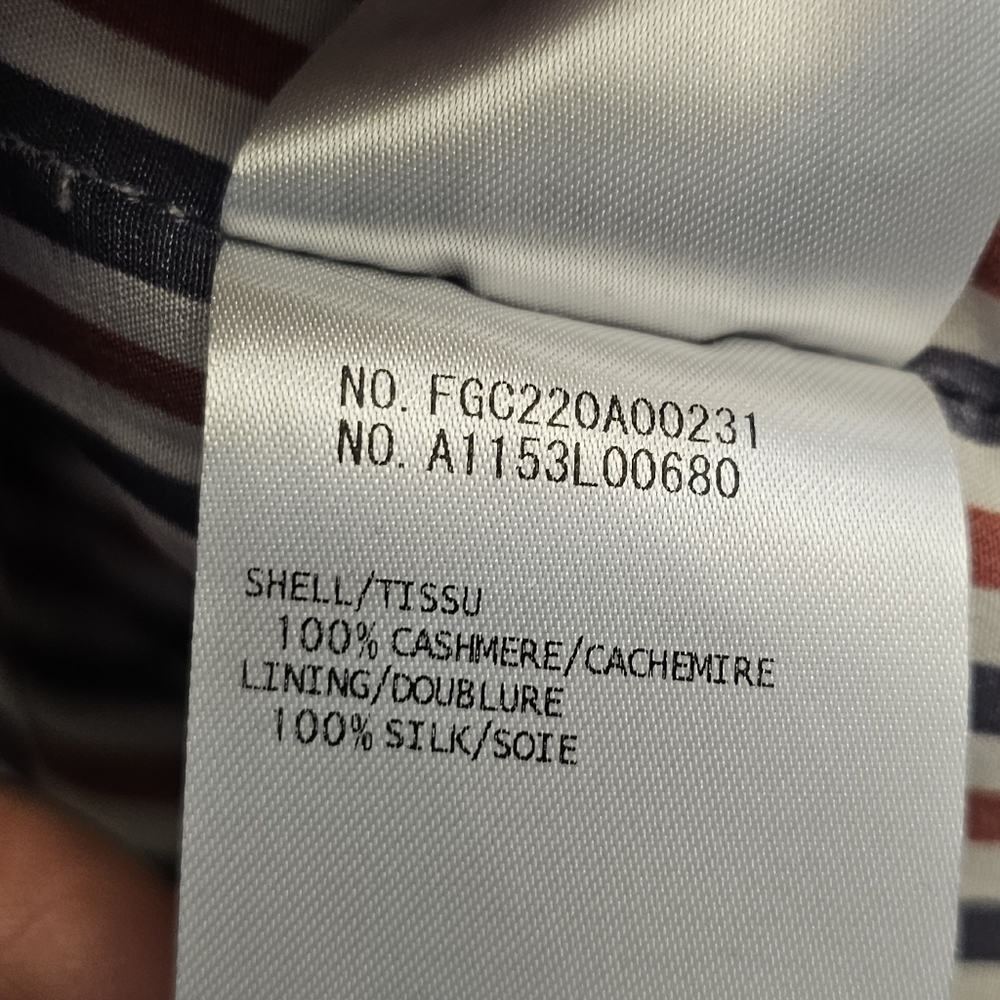 Thom Browne Cashmere and Silk Skirt Italian Size 44 US Size 8 Quiet Luxury {B10 - Picture 6 of 16